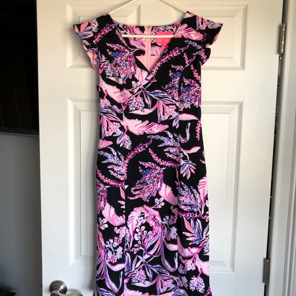 Lilly Pulitzer Mina Stretch Onyx Wild. Great condition worn once